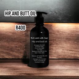 Hip and butt oil
