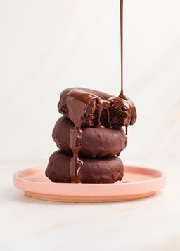 Dona doble chocolate