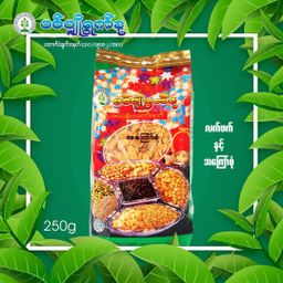 ပင်ပျိုရွက်နု_ဇယန်းလက်ဖက်နှပ် နှင့် အကြော်စုံ 