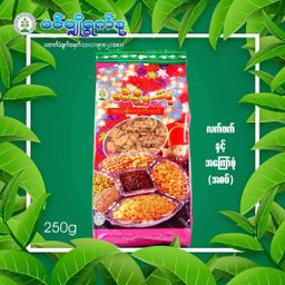 ပင်ပျိုရွက်နု_ဇယန်းလက်ဖက်နှပ် နှင့် အကြော်စုံ 