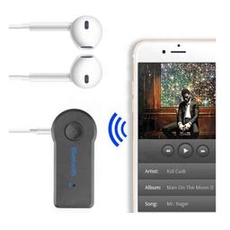 Handy BlueTooth Handsfree Wireless Audio Music Receiver Car Blue Tooth