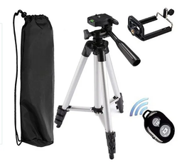 Extendable 3120 Universal Adjustable Tripod Stand Mount Holder Clip Camera Phone Holder Bracket For Cell Phone Camera