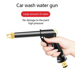 Portable High-Pressure Water Gun Cleaning Car Wash Machine Garden Watering Hose Nozzle Sprinkler Foam Thread Quick Connector