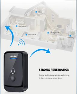 Best Selling Waterproof Door Bell Kit Wireless Doorbell For Home Office Classroom