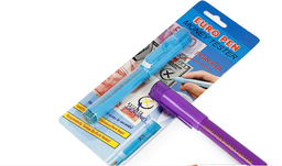 2 IN 1 Detector Pen with UV light Counterfeit Bank Note Tester Pen with colorful pen Money Recognizing 1379 Model