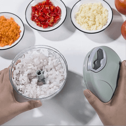 Amz top seller Kitchen Vegetables Blender garlic cutter Mini Manual food meat vegetable crusher garlic press chopper