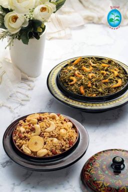 မိုးကုတ်ပဒေသာ_လက်ဖက်ညွန့်နှပ် နှင့် ပဲနှစ်ပြန်ကြော်