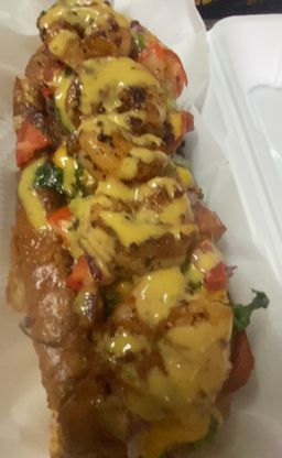 Overloaded Hotdog
