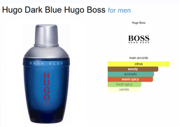 Inspired by - Dark Blue - Hugo Boss 