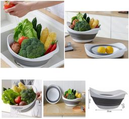 A 4132. Collapsible Kitchen Strainer Basket.