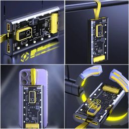 G 3833. 10 000 MAH Transparent Power Bank.