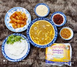 ဖိုးချင်း_ဝါးခယ်မမုန့်ဟင်းခါး ဟင်းရည်ခြောက်ထုတ်