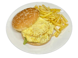Burger Egg Omelette