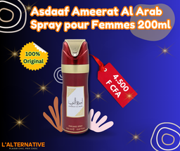 Asdaaf Ameerat Al Arab Spray, Femmes, 200 ml