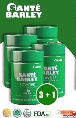 Santé Powder with Stevia Canister (200gms) 3+1