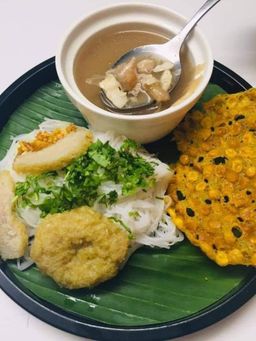 ပန်းခရေ Kitchen_ရခိုင်မုန့်တီဟင်းရည်ခြောက် 