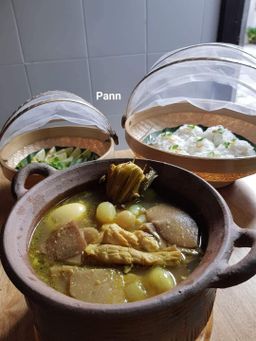 ပန်းခရေ Kitchen_ငါးခူမုန့်ဟင်းခါးအနှစ်ထုတ်