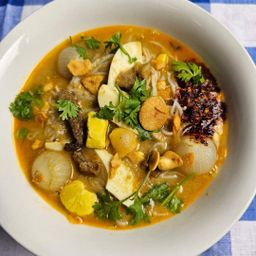 ပန်းခရေ Kitchen_ရန်ကုန်မုန့်ဟင်းခါးအနှစ်ထုတ် 