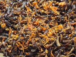 ပန်းခရေ Kitchen_ငါးရှဥ့်စပ်ခြောက်ကြော်