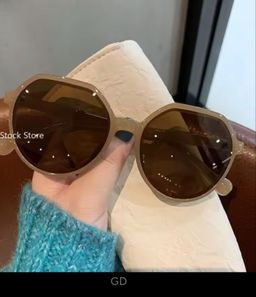 Round Frame Sunglasses Ins Trend Big Frame Sunglasses