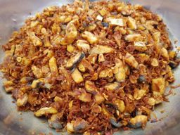 ပန်းခရေ Kitchen_ငါးခြောက်တုံးကြော်