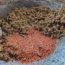 ပန်းခရေ Kitchen_မန်ကျည်းသီးစိမ်းဘာလချောင်ကြော်