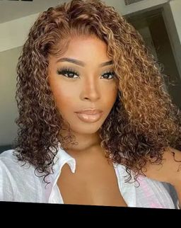 Glueless HD Highlight Water Wave Wig 6*4 Wear and Go, Pre cut , Pre Plucked