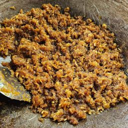 ပန်းခရေ Kitchen_ပုစွန်ခြောက်ငံပြာရည်အပျော့ကြော်