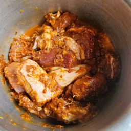 ပန်းခရေ Kitchen_ဘဲသားမဆလာချက်အနှစ်ထုတ်