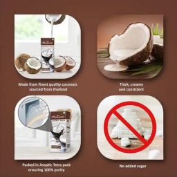 Dabur Hommade - Coconut Milk, 3x200 ml Multipack