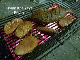 ပန်းခရေ Kitchen_အသားငါးအကင် မဆလာ