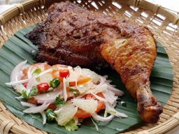 ပန်းခရေ Kitchen_အသားငါးအကင် မဆလာ