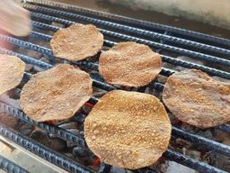 ပန်းခရေ Kitchen_ပဲပုပ်မီးကင်ထောင်း