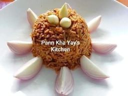 ပန်းခရေ Kitchen_ပဲပုပ်မီးကင်ထောင်း