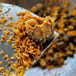 ပန်းခရေ Kitchen_ငါးခူငပိကောင်ကြော်