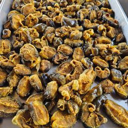 ပန်းခရေ Kitchen_ငါးခူငပိကောင်ကြော်