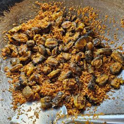 ပန်းခရေ Kitchen_ငါးခူငပိကောင်ကြော်