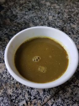 ပန်းခရေ Kitchen_အသင့်စားငပိရေကျိုထုတ် (တစ်ခါစား)