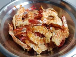 ပန်းခရေ Kitchen_ပုစွန်ဒုံးမီးကင်