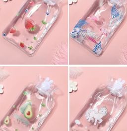 Mini Transparent Hot Water bottle 