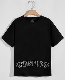 Undisputed Dappah Tshirt black (horizontal placement 