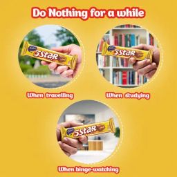 Cadbury 5 Star Chocolate Home Treats Bar, 3 x 191 g Multipack