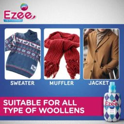 Godrej Ezee Liquid Detergent for Winter Wear - Woolmark Certified, 1 kg Bottle
