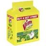 Vim Anti Smell Dishwash Bar Multipack, 200 g (Pack of 5)