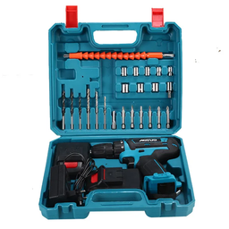 Factory Price 28V Rechargeable Power Screw drivers Lithium Electric Drill Set Cordless Electric Screwdriver OEM Services