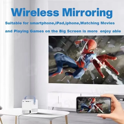 Tripsky T2mini Portable Projector 1GB RAM 8GB ROM 4K 2.4G+5G Wifi Android 9.0 OS 180 ANSI Lumen Projectors