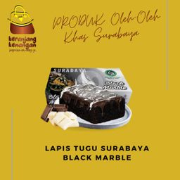 LAPIS TUGU SBY - BLACK MARBLE