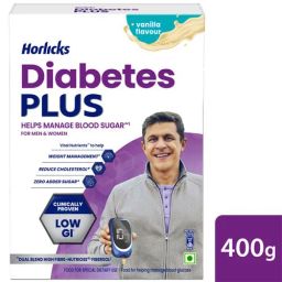 Horlicks Diabetes Plus - Vanilla Flavour, 400 g