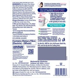 Horlicks Mother's Plus Nutrition Drink - Vanilla Flavour, For Pregnancy & Lactation, 400 g Carton