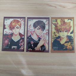 Haikyuu Fanart Glittery Photocard
